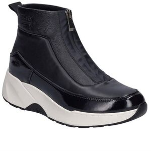 Josef Seibel Black and White Sneakers Size 6.5